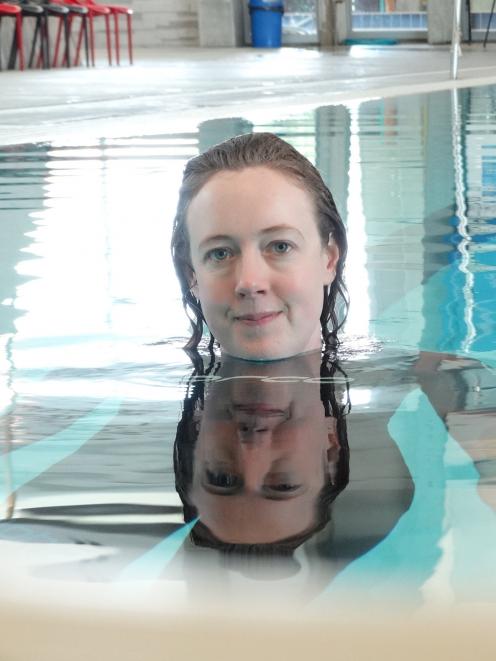 Queenstown freediver Kathryn Nevatt. Photo by Guy Williams.