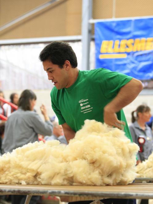 woolhandler Joel Henare will represent New Zealand at the World Shearing and Woolhandling...