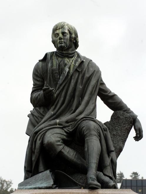 Robert Burns’ message endures. Photo: ODT.