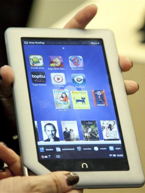 The Barnes & Noble Nook Tablet.
