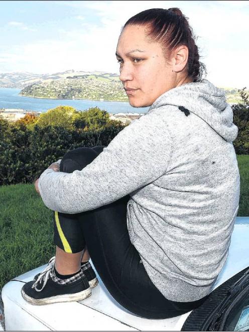 Finding a home has proved a struggle for Dunedin mother of three Ki’anie Pikia. PHOTO: GREGOR...