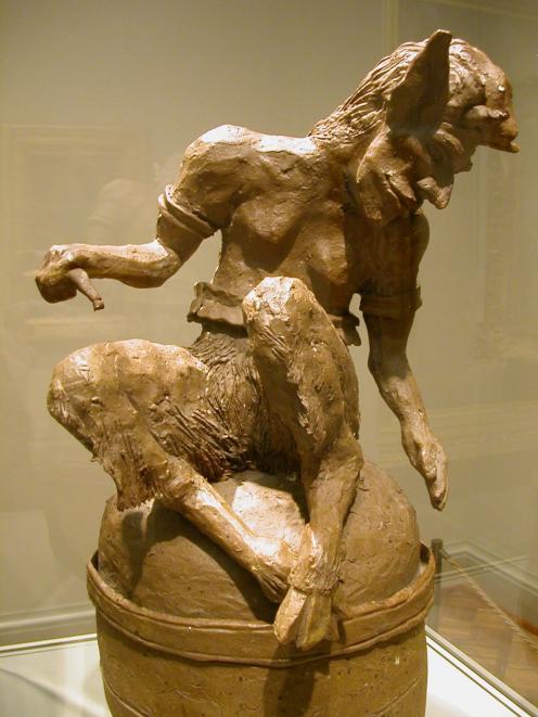 Greenhalgh’s The Faun, which was passed off for a sculpture by Gauguin. PHOTO: WIKIMEDIA
