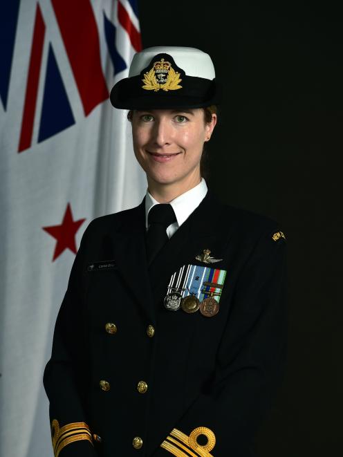 Lieutenant-commander Lorna Gray has been appointed as the first female commander of HMNZS Otago....