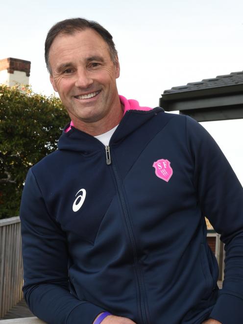 Stade Francais coach Greg Cooper back home in Dunedin this week. Photo: Gregor Richardson.
