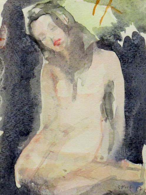 Slumped Woman, by Seraphine Pick