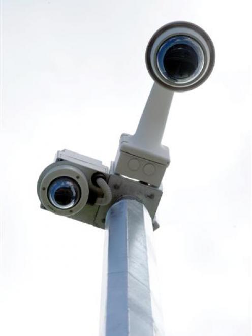 This 10m pole complete with two cameras is operated by the New Zealand Transport Agency and is...