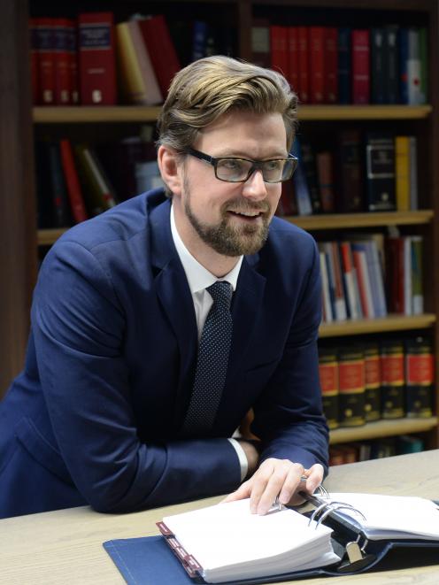 Former Otago allrounder Sam Wells has swapped cricket for the law. Photo: Linda Robertson.