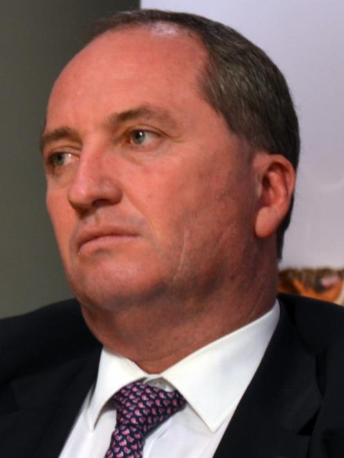 Australian Deputy Prime Minister Barnaby Joyce.