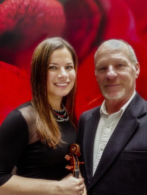 Bella Hristova and Michael Houstoun  are in Dunedin next week. Photo: Supplied