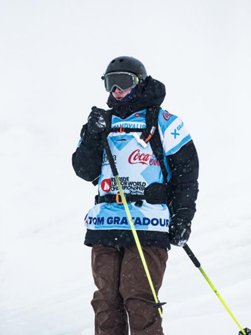 French skier Tom Gratadour. Photo: freerideworldtour.com