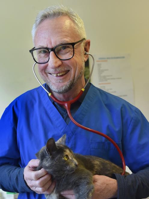 The newly appointed SPCA Otago director of animal welfare, veterinarian Jeff Herkt. PHOTO: PETER...