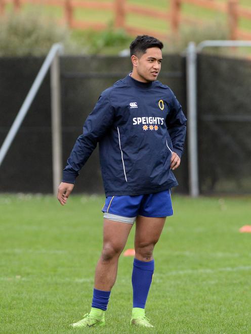 Otago first five-eighth Josh Ioane. Photo: Linda Robertson