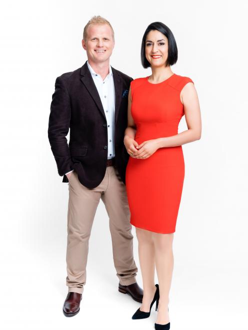 Married at First Sight experts Tony Jones and Dr Pani Farvid. Photo: Supplied