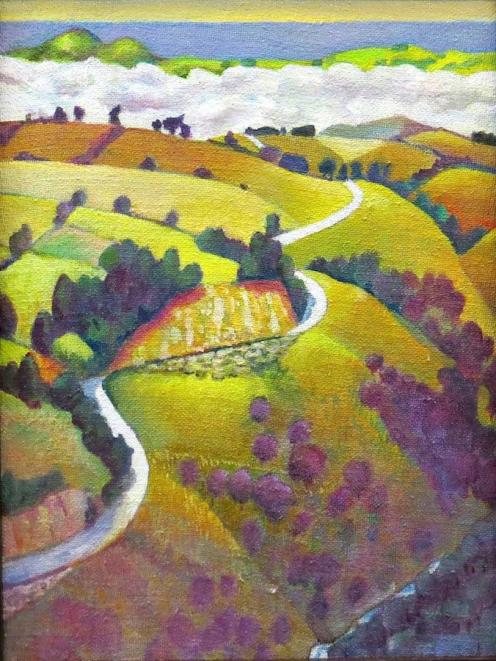 Fog on Taieri, by Rodney Hamel