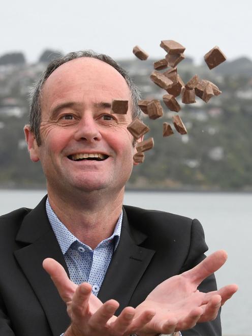 Head of the "Own the Factory'' campaign Jim O'Malley celebrates a crowdfunding campaign.PHOTO:...