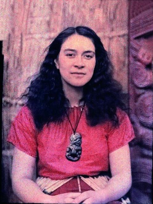 Evaline Skerrett in London in 1911 in a rare autochrome (colour glass plate) taken by the Lumiere...