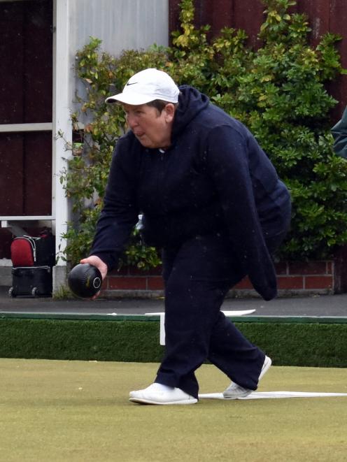 Carolyn Crawford in action at the St Clair greens during the qualifying rounds of the women’s...