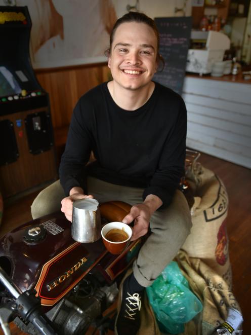 Elliot Phillips (22) is from Queenstown and works at Wolf at the Door in Dunedin. Photo: Gregor Richardson