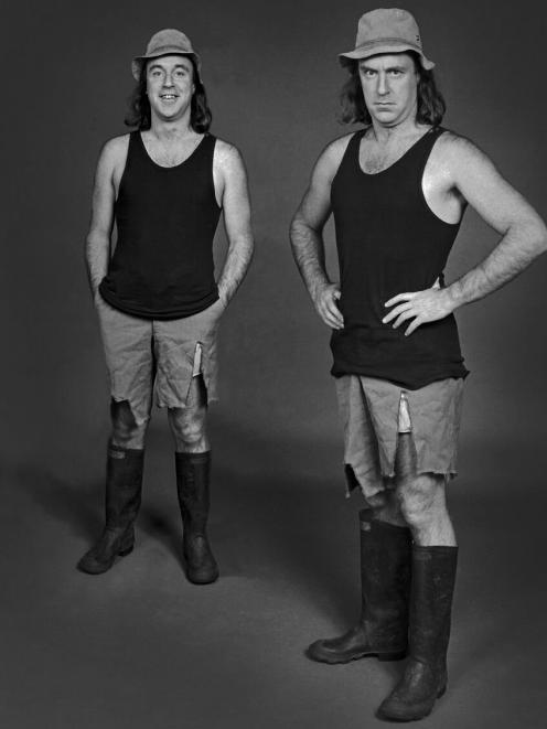 New Zealand satirist John Clarke dressed as Fred Dagg in 1986. Photo: DAVID ROBERTS/NZ HERALD
