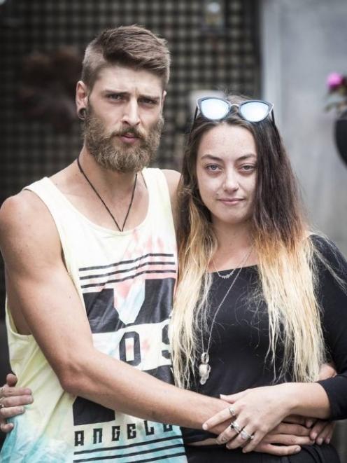 Jack Vanbiljon, left, and his girlfriend Casey Halpin, are struggling to move on after one of...