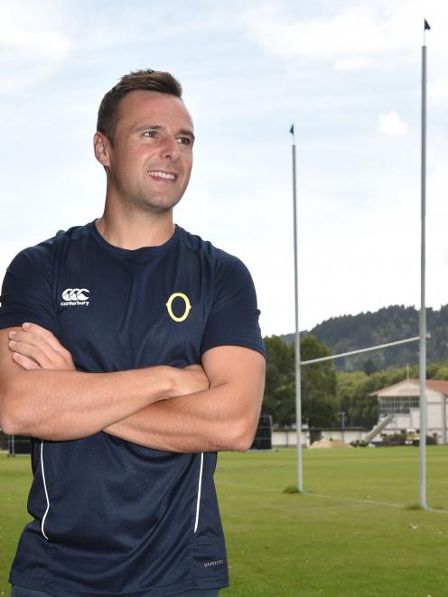 New Otago Rugby Football Union referee education officer James Doleman  soaks up the atmosphere...