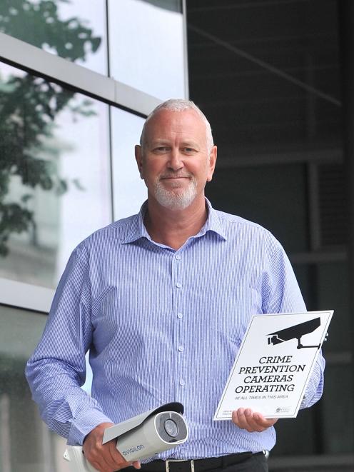University of Otago emergency and business continuity co-ordinator Andrew Ferguson with one of...