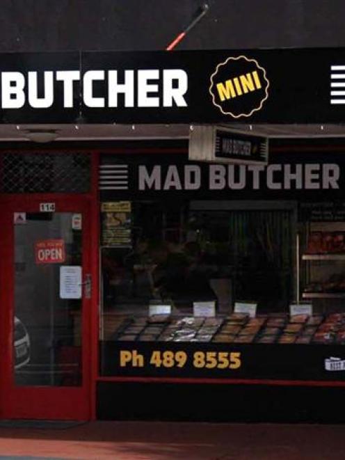 The Mad Butcher chain has opened its first concept store in Mosgiel. Photo supplied.
