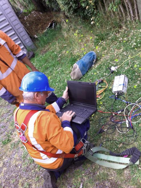Evaluating the local network prior to the deployment of the Blueskin Energy Network. 