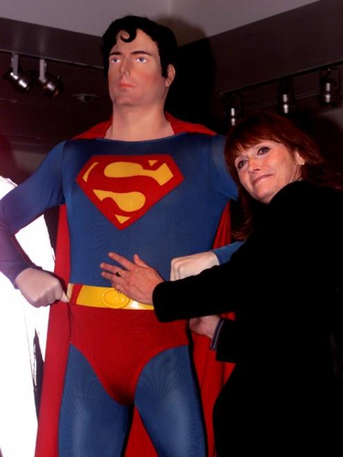 Margot Kidder appears at the Superman movie reunion. Photo: Reuters