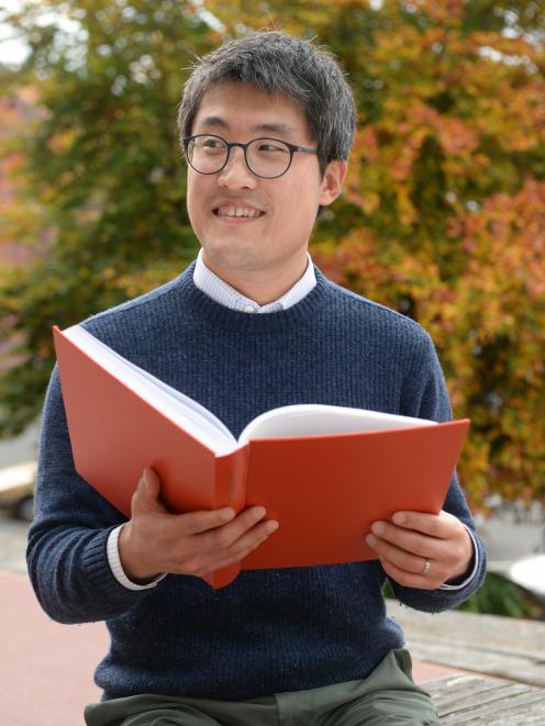 University of Otago PhD student Minhyeok Tak has received high praise for his research into...
