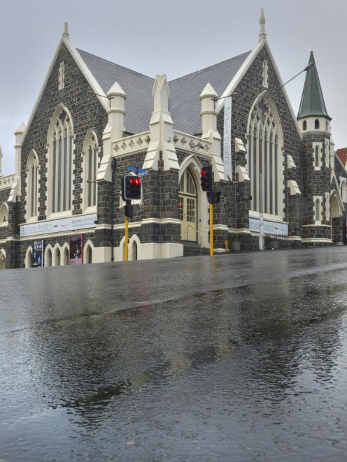 Closed ... The Fortune Theatre. PHOTO: GERARD O'BRIEN