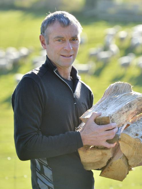 Otago Regional Council chairman Stephen Woodhead recuperates at his home in Crichton, near Milton. Photo: Gerard O'Brien