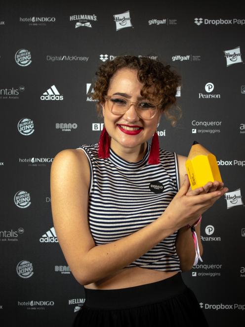 University of Otago and Dunedin School of Art graduate Aicha Wijland has received a prestigious Yellow Pencil Award through the D&AD Awards for her design work for Beano. Photo: Larry J Photography