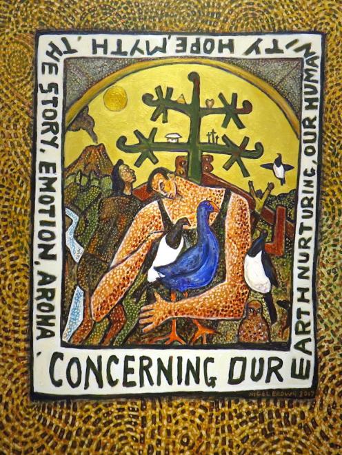 Concerning Our Earth Nurturing, by Nigel Brown