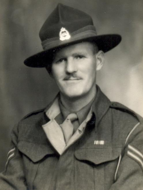 Corporal Graham West, 21st battalion, 2NZEF