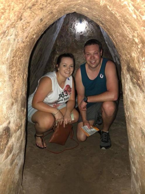 Stephanie, Cu Chi Tunnels.