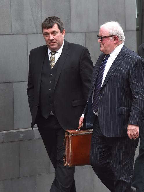 Allan Tobeck (left) assaulted his fiancee after she slapped him. Photo: Peter McIntosh