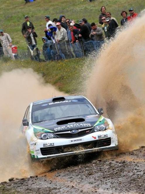 Geraldine's Hayden Paddon, pictured here on his way to winning the Rally of Portugal's PWRC...