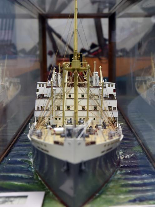 The model of the Columbus America. 