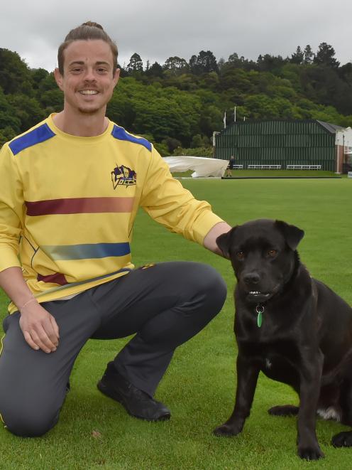 Otago strength and conditioning coach Blaine Clancy and his dog Maley have teamed up to help get...