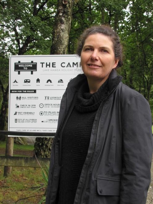 Lake Hawea Holiday Park leaseholder Sarah Burdon believes camping grounds are being disadvantaged...