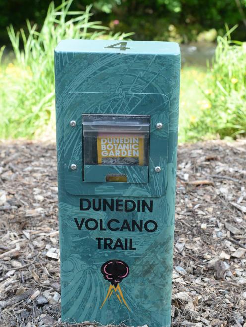 A stop on the Dunedin Volcano Trail. 