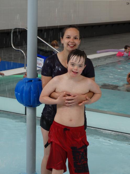 For a group of young Wanaka people with learning disabilities, such as  Louis Wilson (10), ...