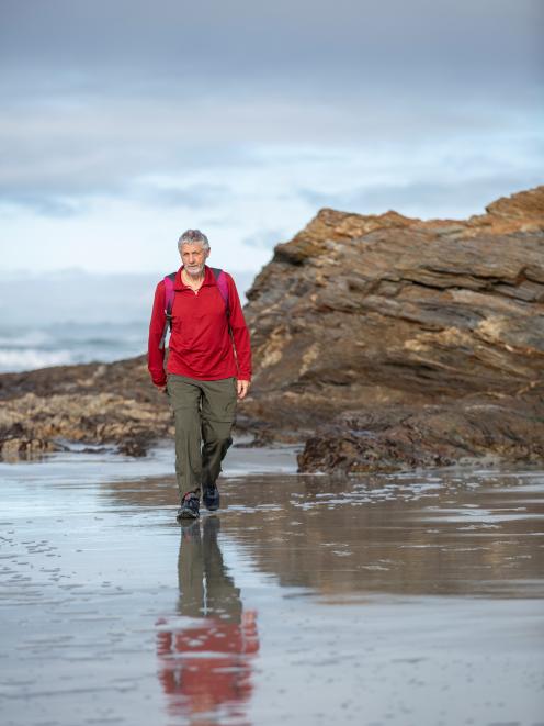Geologist and University of Otago professor Dave Craw has been awarded the Distinguished Research Medal for 2018. Photo: Supplied