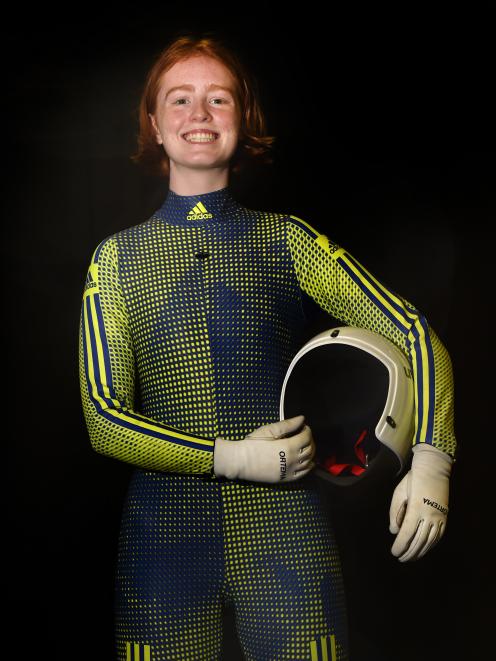 Ella Molteno is preparing for her second trip to Europe for the luge junior world cup. Photo:...