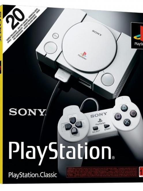 PlayStation Classic console. Photo: Supplied