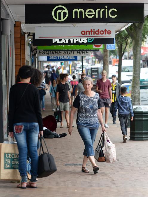 Christmas shopping looks promising after higher November retail card spending. PHOTO: LINDA...