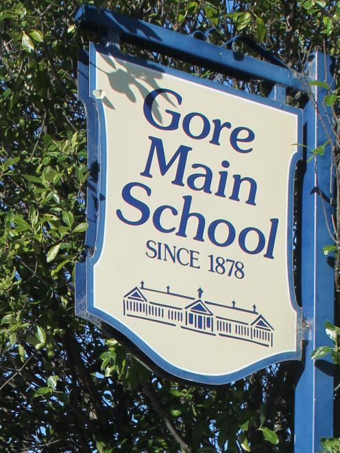 Gore Main School has a limited statutory manager. Photo: Ashleigh Martin