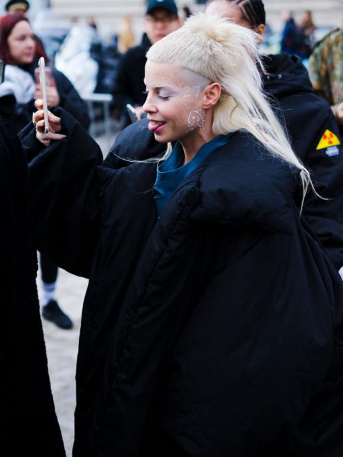 Jordane Cameron wanted a haircut similar to South African musician Yolandi Visser (pictured), but was turned away. Photo: Getty Images