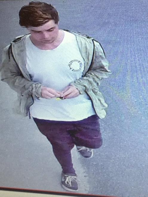 The last sighting of Christopher Bates, in a CCTV image from the Z fuel station on Tarbert St,...